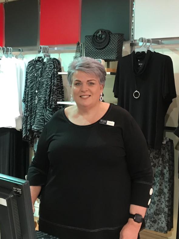 My Size manager Tanya Denning says business remains slow in the Myer Centre. Picture: Glen Norris