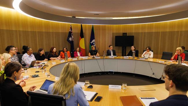 Representatives from Bumble and Match addressed state and federal government ministers as part of the talks on how to tackle safety and violence. Picture: David Swift