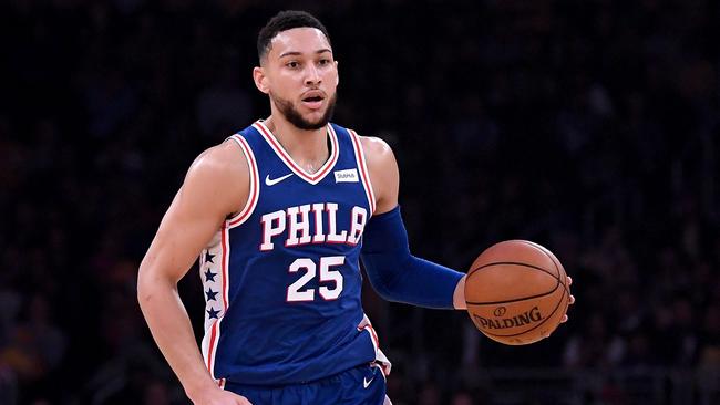 Ben Simmons has been named in the NBA All-Star team. Picture: Getty Images