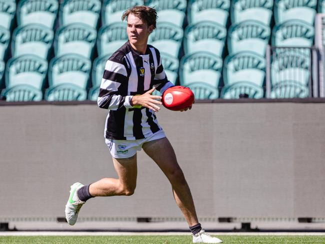 Glenorchy young gun Blake Waight in action. Photo: Linda Higginson.