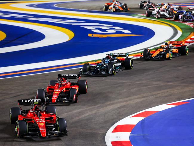 The Singapore F1 Grand Prix is on the radar of the Supercars boss. Picture: Mark Thompson/Getty Images.