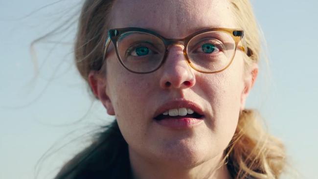 Elisabeth Moss as writer Shirley Jackson.