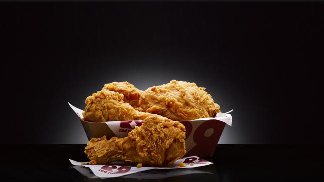 Red Rooster launches its new fried chicken range. Picture: Supplied