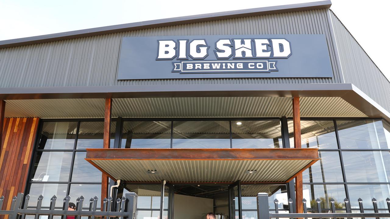 The beer was produced by Adelaide’s Big Shed Brewing. PIC TAIT SCHMAAL.