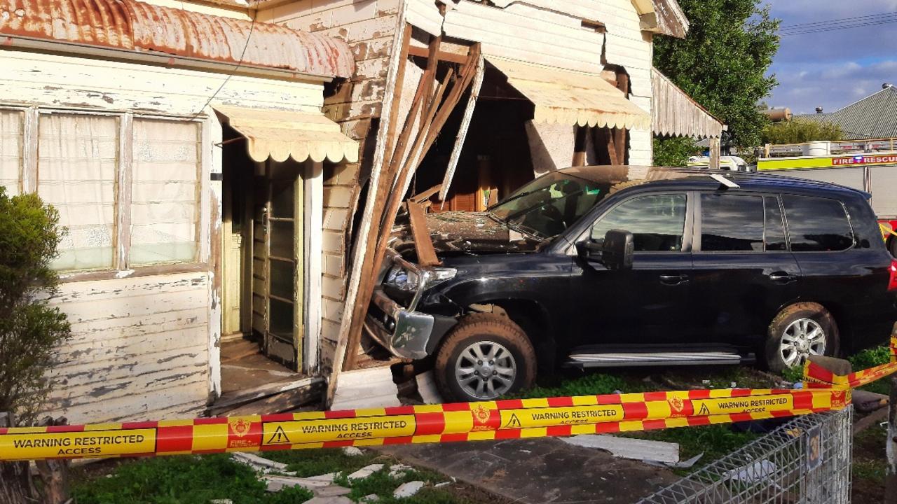 Car Crashes Into Home: Elderly Man Dies After Horror Crash | Herald Sun