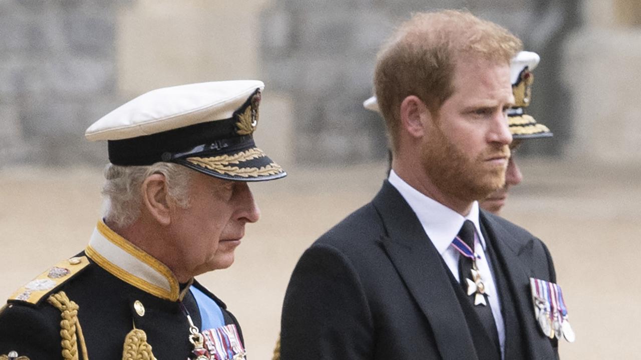 Relations remain strained between father and son. Picture: David Rose/Pool/AFP