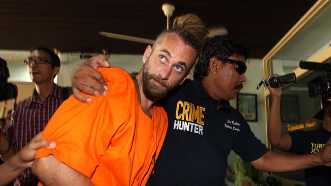 British man David Taylor and Byron Bay woman Sara Connor told police they did not know Wayan Sudarsa was dead. Photo. Lukman S. Bintoro.