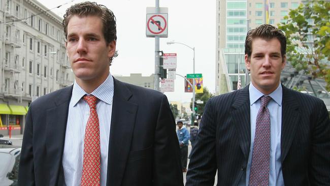 Cameron (L) and Tyler Winklevoss have been among the world’s biggest investors in Bitcoin.