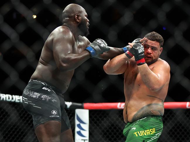 Tai Tuivasa has now lost five fights in a row. Picture: Getty Images