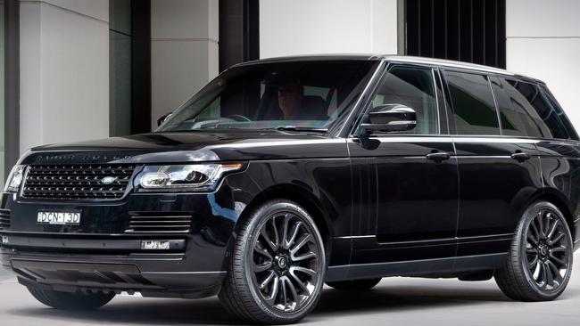 The Range Rover Vogue has a classy design and seats seven.