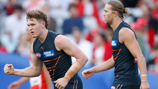 Rising star Tom Green stood tall for the Giants.