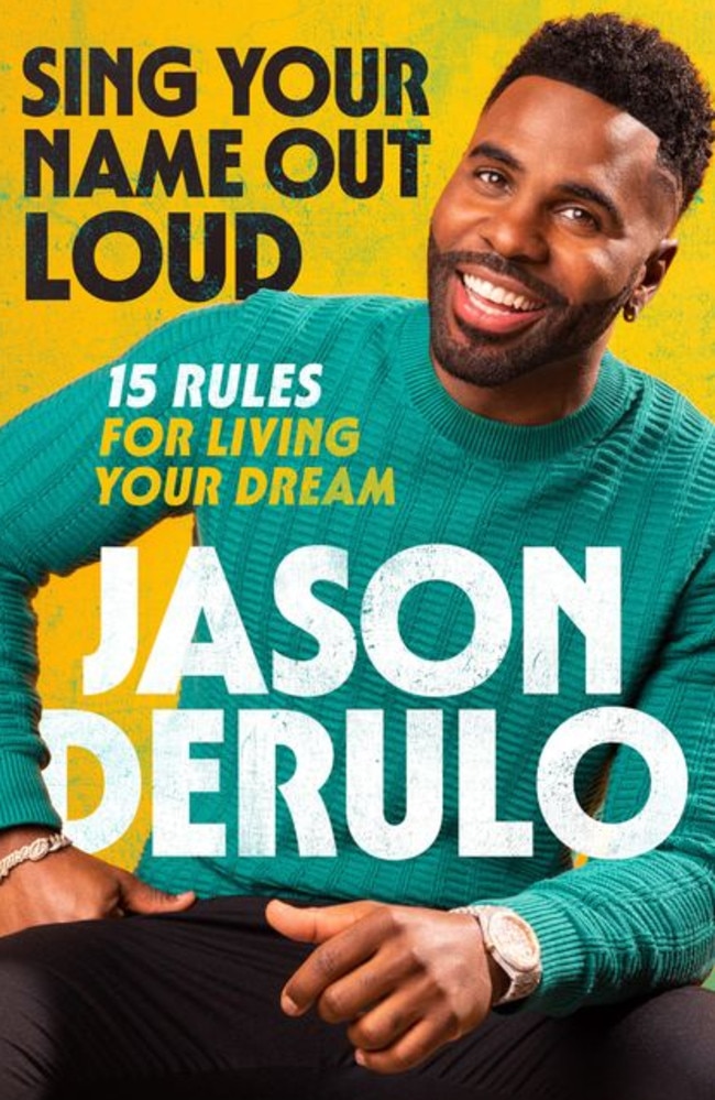 ‘There’s only one Jason Derulo and there’s only one of you’ … Sing Your Name Out Loud by Jason Derulo.