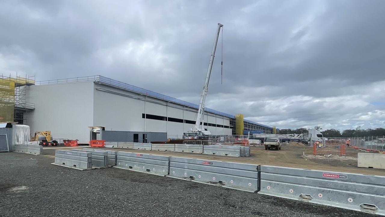 The completion of the facility is on track, according to Mr Last