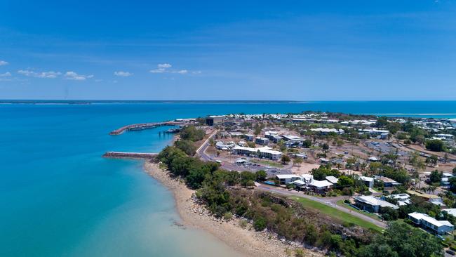 Tens of millions have been spent developing a new fuel hub at Larrakeyah Barracks. Picture: Che Chorley