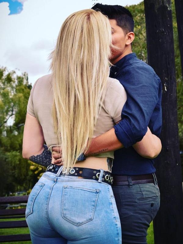 Cassandra "Cocaine Cassie" Sainsbury also revealed her engagement via Instagram. Picture: Instagram