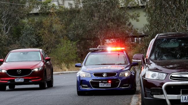 Victoria Police will take industrial action from Sunday, like they did in 2019. Picture: Ian Currie