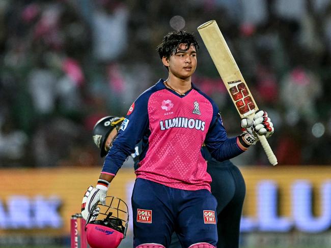 Vaibhav Suryavanshi has been talk of the sports world. Picture: Sajjad HUSSAIN / AFP