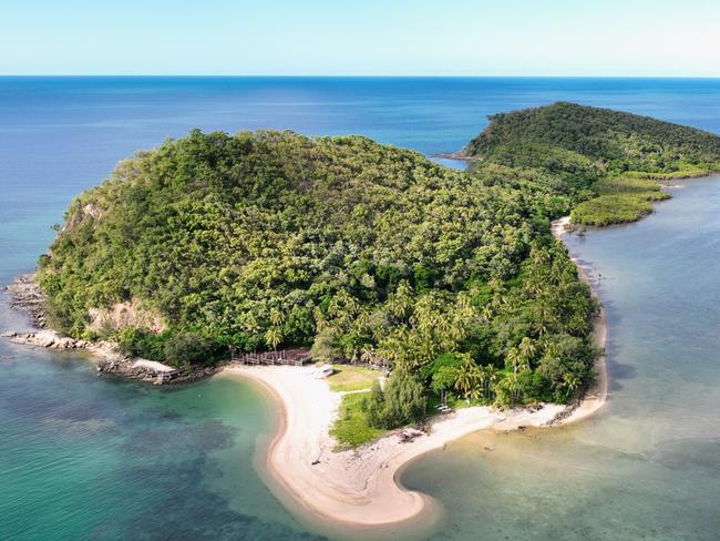 Millionaire Hong Kong businessman Benny Wu has owned Double Island Resort, off the coast of Palm Cove in Far North Queensland, since 2012. He has allowed the facilities to fall into a state of neglect and disrepair, in breach of his lease conditions set out by the Queensland Government. Picture: Brendan Radke