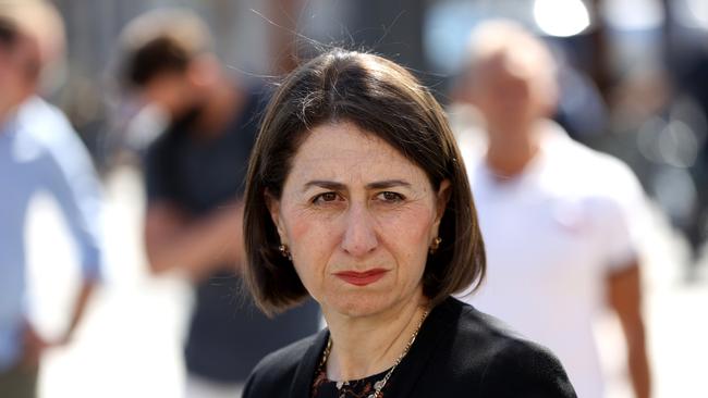 NSW Premier Gladys Berejiklian is no fan of Queensland’s tough border restrictions. Picture: NCA NewsWire / Damian Shaw