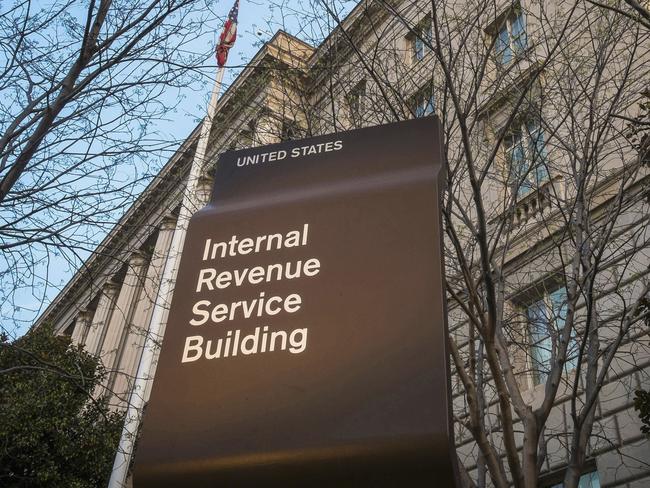 The Internal Revenue Service (IRS) headquarters building in Washington. Picture:  AP