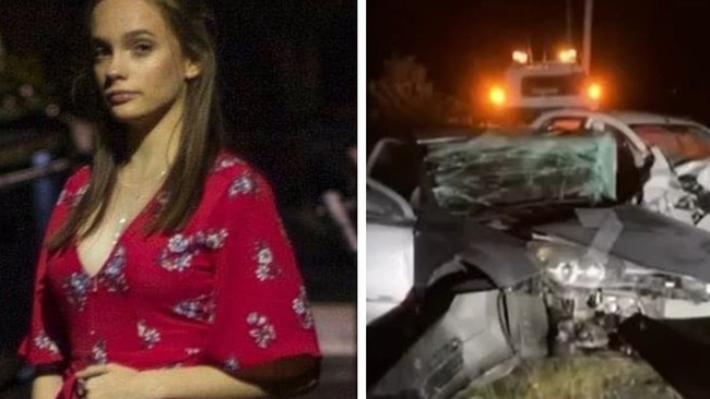 A horrific car crash on Sunday night in Maryborough killed three women and left a fourth in critical condition. Right photo: 7 News.