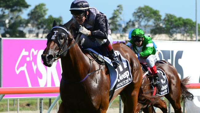 Houtzen surged to the top of Golden Slipper betting after her win. Picture: Grant Peters