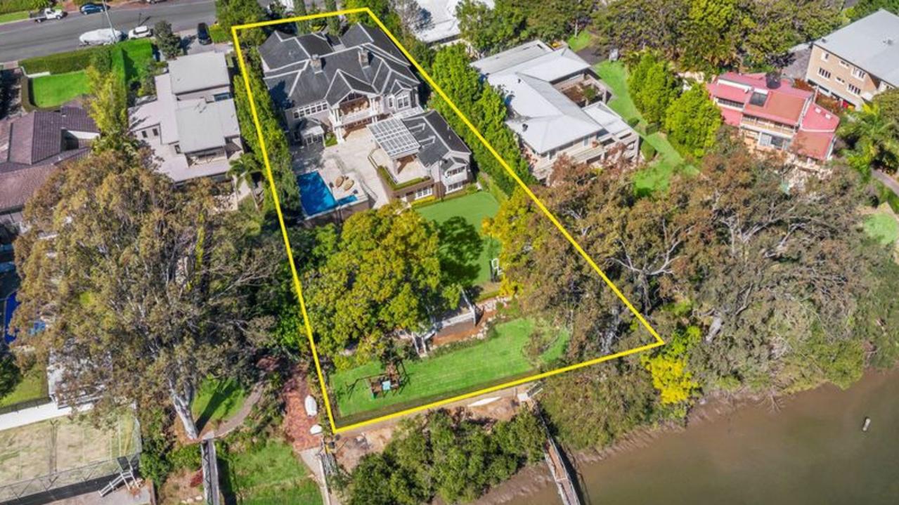 An aerial view of the property at 89 Longman Tce, Chelmer.