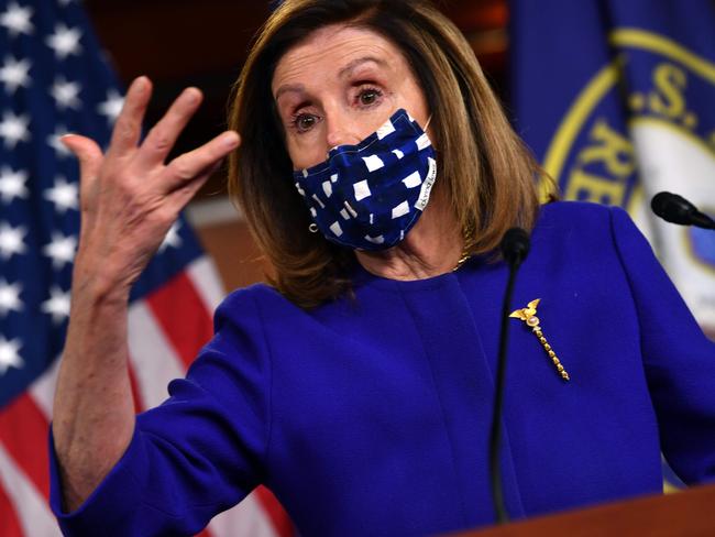 Deal ‘closer’. Democrat Nancy Pelosi. Picture: AFP