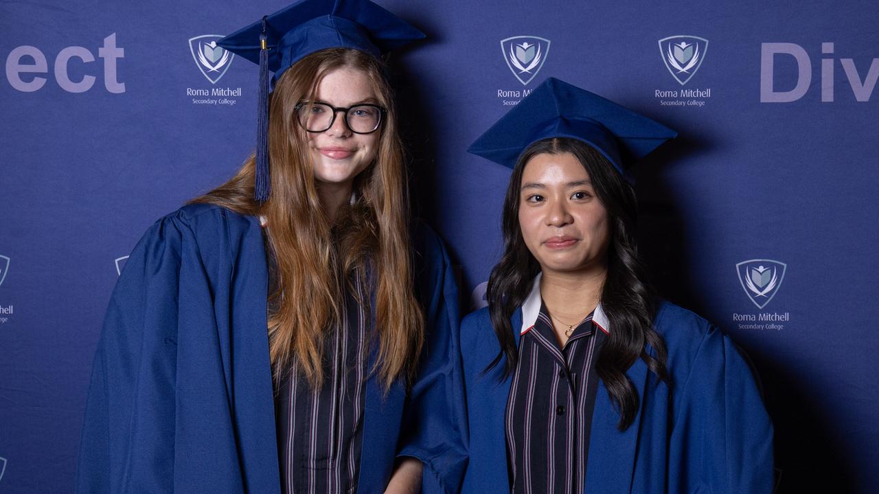 Roma Mitchell Secondary College Graduation at the Adelaide Town Hall. Picture: Ben Clark