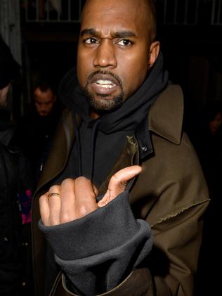 Kanye West reportedly has a bad attitude.  Picture:  Getty