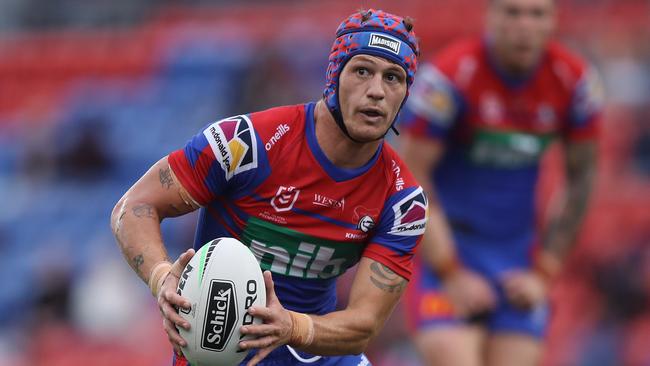 Kalyn Ponga will be pivotal to the Knights hopes of staying alive in the finals. Picture: Brett Costello