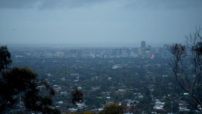 After wild storms SA Power Networks revealed on Sunday up to 163,000 customers had been affected by power outages. Picture: Tricia Watkinson