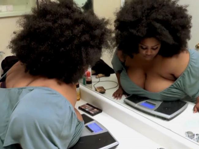650px x 488px - Woman with 48NN breasts looks for boyfriend on TLC's Strange Love |  news.com.au â€” Australia's leading news site