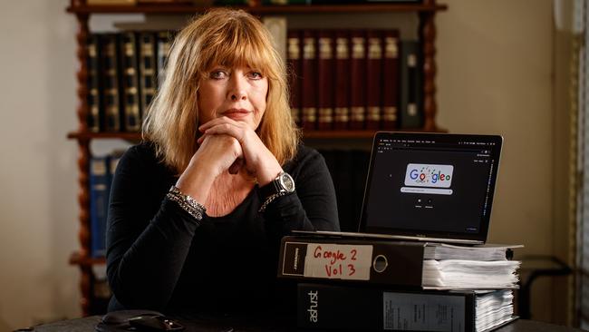 Dr Janice Duffy has accused Google of encouraging the harassment of witnesses in her case against it. Picture: Matt Turner.