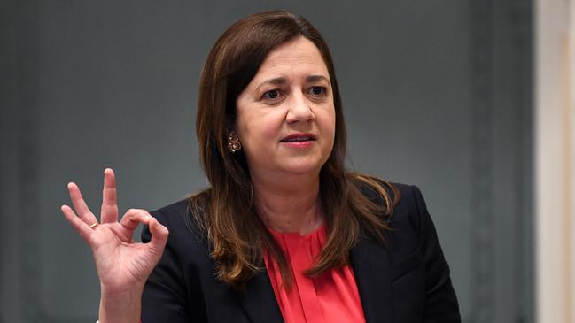 Queensland Premier Annastacia Palaszczuk’s salary will rise to $427,500, behind only Daniel Andrews as the highest paid premier. Picture: NCA NewsWire / Dan Peled