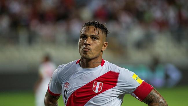 <a capiid="eed61ec8a56aacb3cbc10efee5f63da3" class="capi-video">How will the Socceroos go at the 2018 World Cup?</a>
                     Peru skipper Paolo Guerrero looks certain to miss the World Cup.