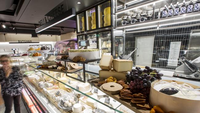 The David Jones food hall at its Bondi Junction store. Picture: Damian Shaw