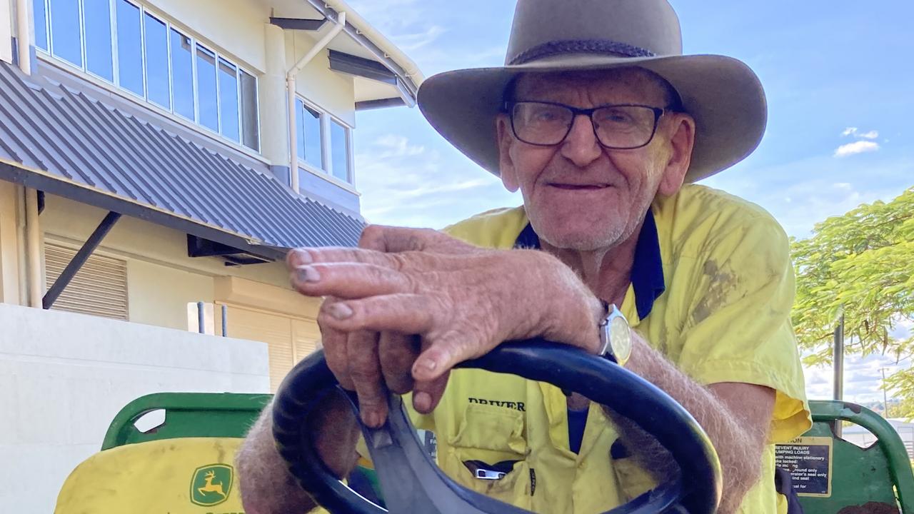 Bill Fallon has been a ‘behind the scenes’ stalwart of the Gympie Show since the late 1970s, often volunteering 150 hours of his own time.