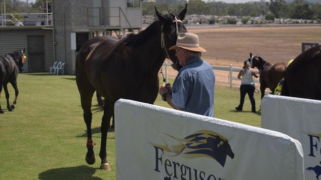 Duan Phoenix with trainer Denis Shultz after winning Race 1 at the Family fun Day at Ferguson Park 14 December 2019