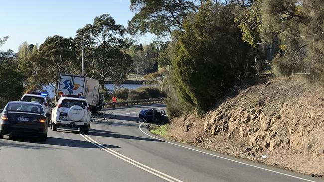 Emergency Crews At Scene Of Head-on Crash Near Western End Of Tasman ...