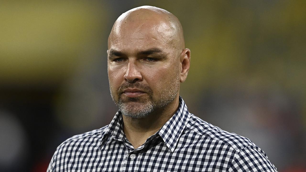 TOWNSVILLE, AUSTRALIA - APRIL 07: Cowboys coach Todd Payten looks on during the round five NRL match between North Queensland Cowboys and Gold Coast Titans at Qld Country Bank Stadium, on April 07, 2024, in Townsville, Australia. (Photo by Ian Hitchcock/Getty Images)