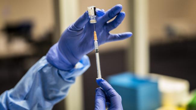 A booster dose will be required for all school staff. Picture: Tony McDonough / NCA NewsWire