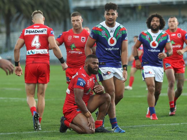 The Dragons were left dejected after being held scoreless.