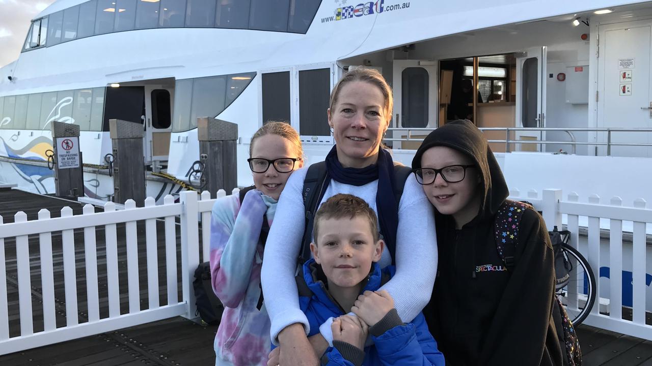 Geelong Flyer ferry sets sail for Melbourne  Geelong Advertiser