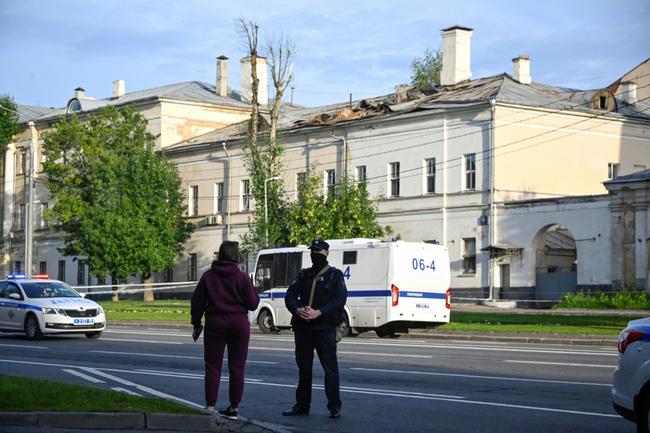 One of the drones crashed close to the defence ministry, while the other hit an office building in southern Moscow