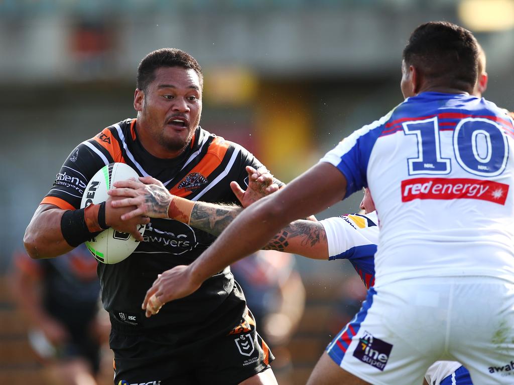 Wests Tigers star Joseph Leilua