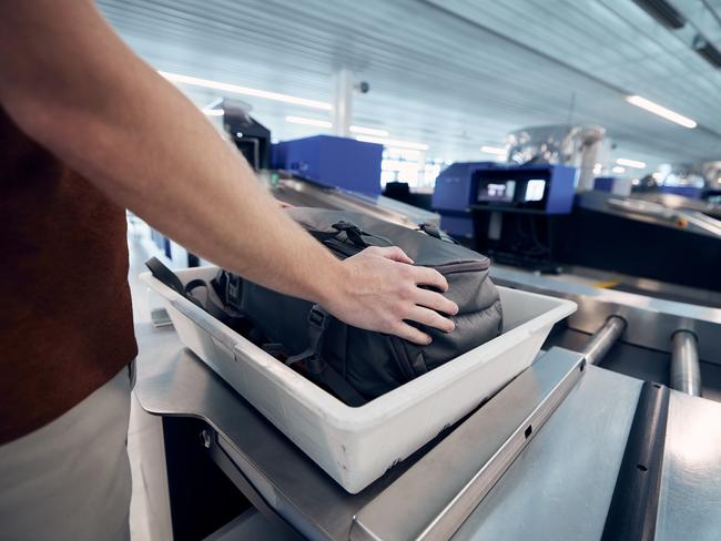 Airport security check