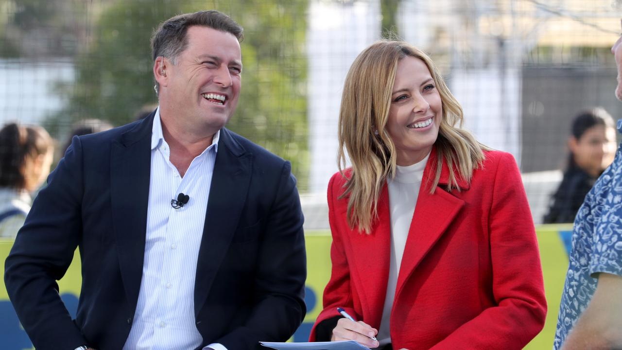 23/01/2020 Karl Stefanovic told Ally Langdon she sounded condescending. Picture: David Geraghty / The Australian.