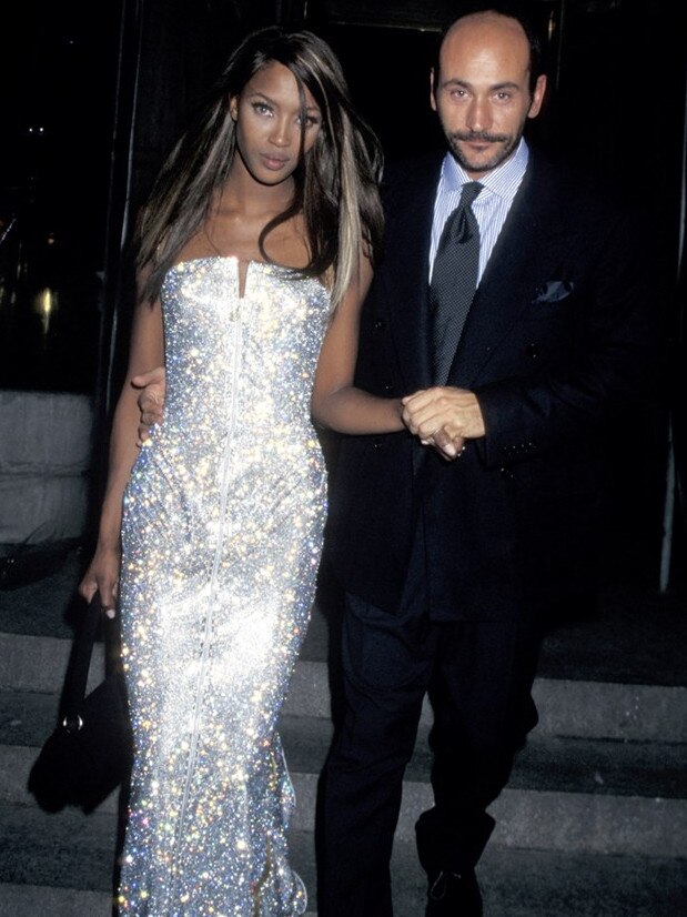 Naomi Campbell in Versace.