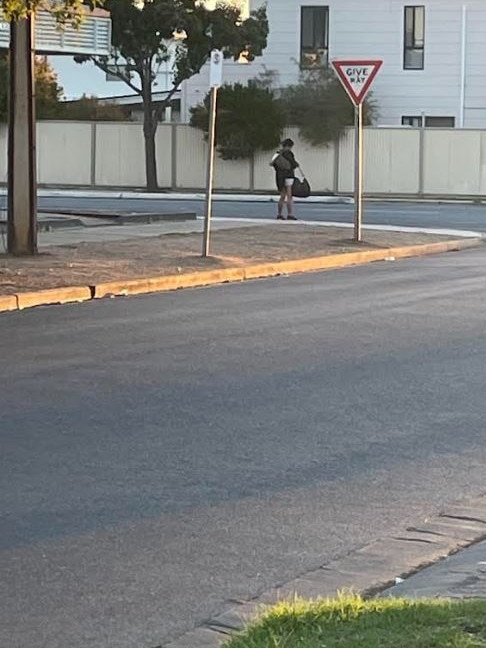 The backstreets around Hanson Road are the new red-light area; alive with sex workers, massage parlours and people shooting up on the footpath. Picture: Luke Williams